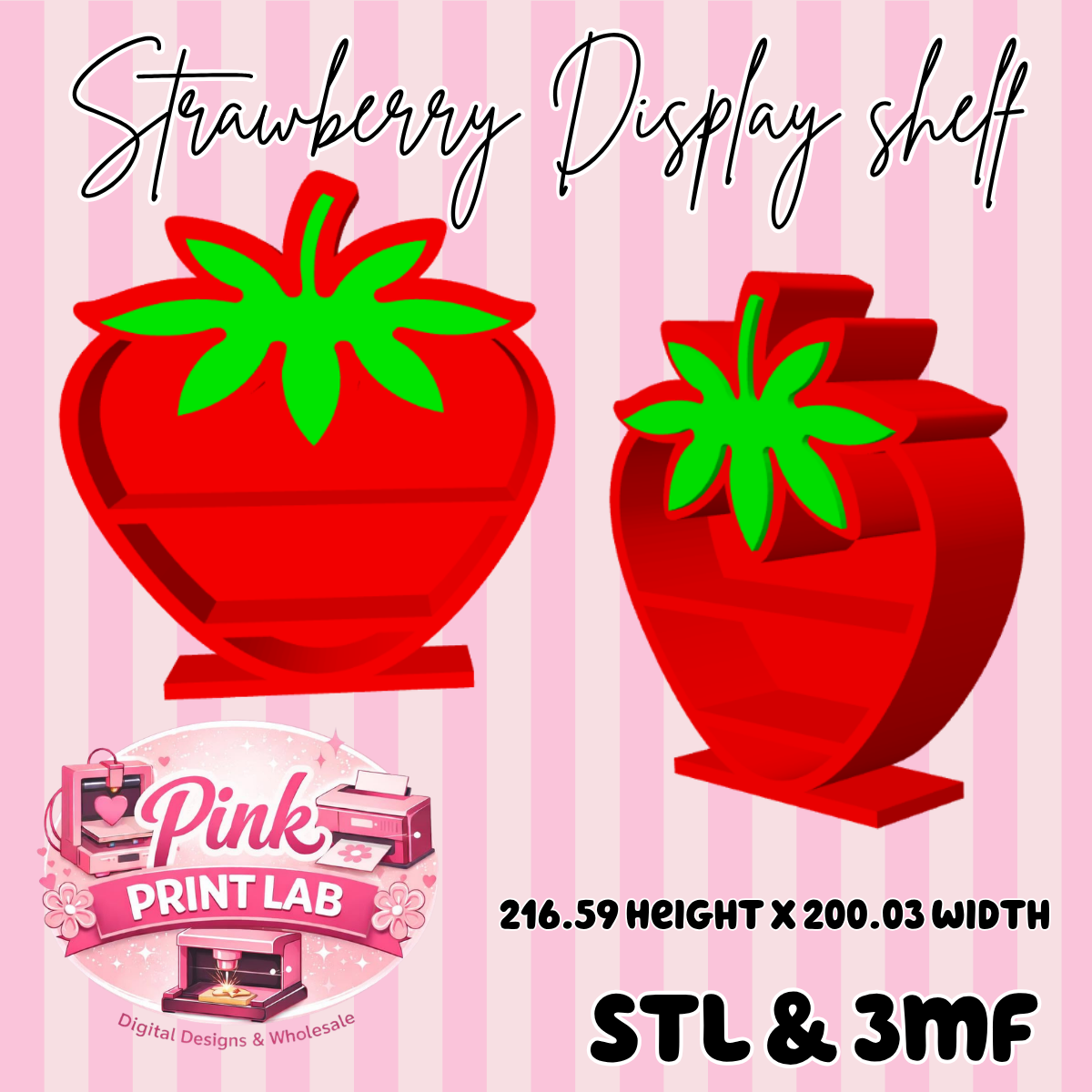 Strawberry Display Shelf