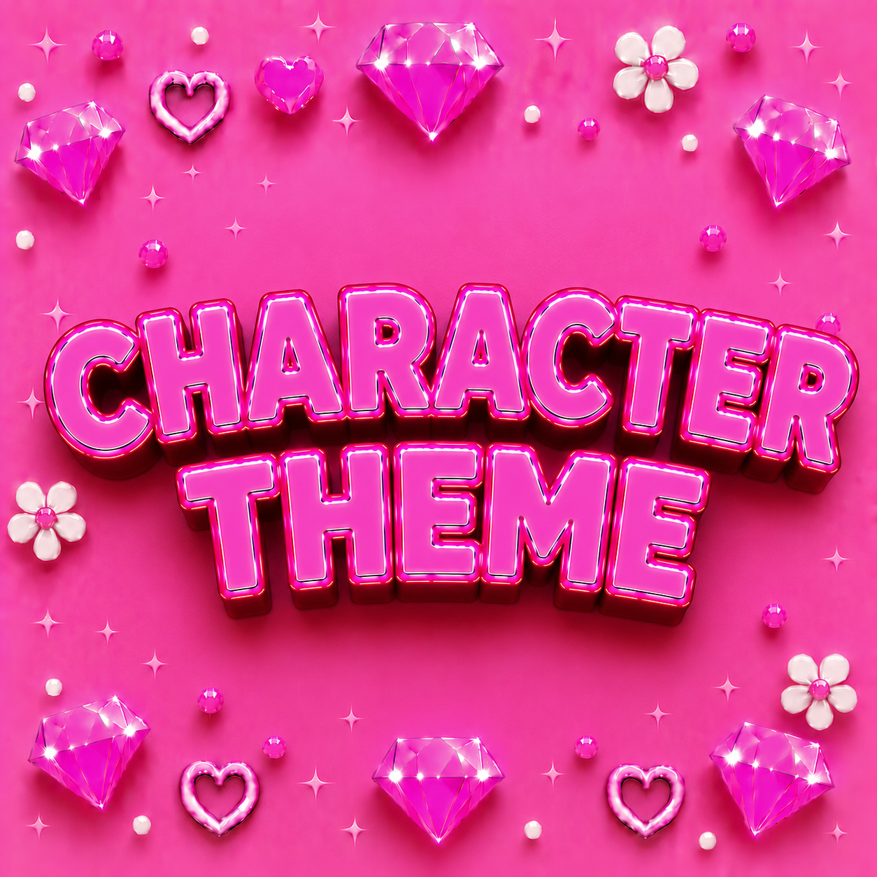 Pop Socket Snap on cover Character Theme