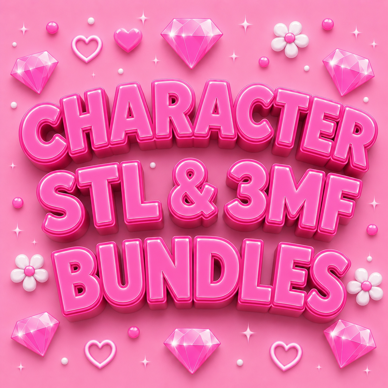 Character Stl & 3mf Bundles