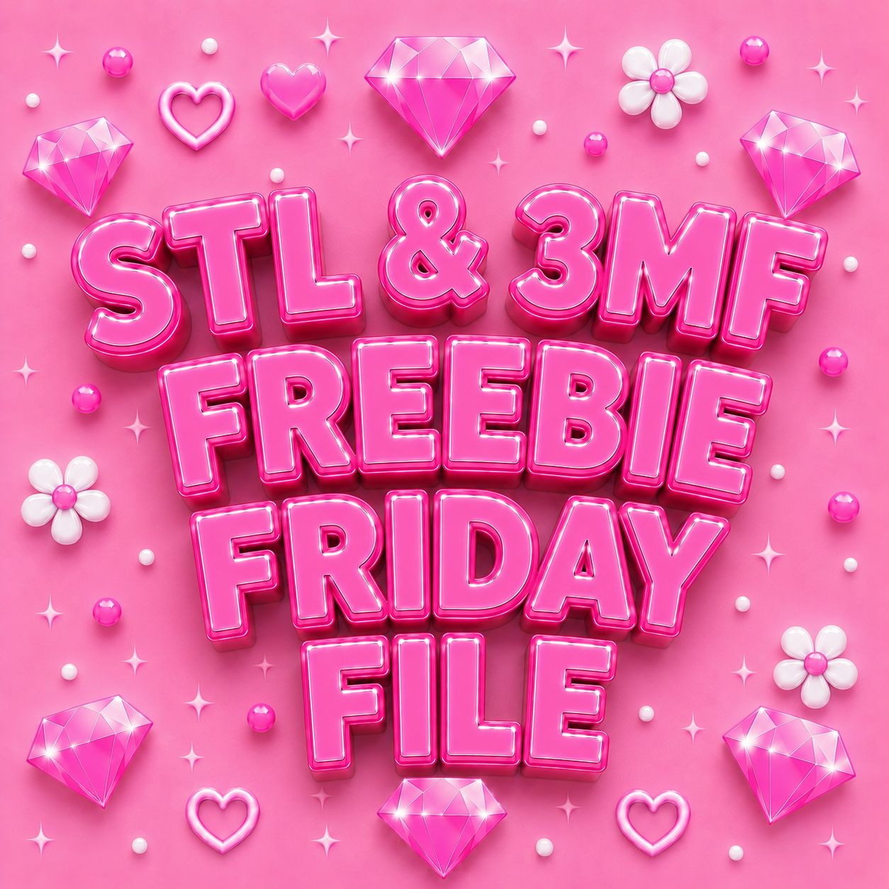 Stl & 3mf Freebie File Friday