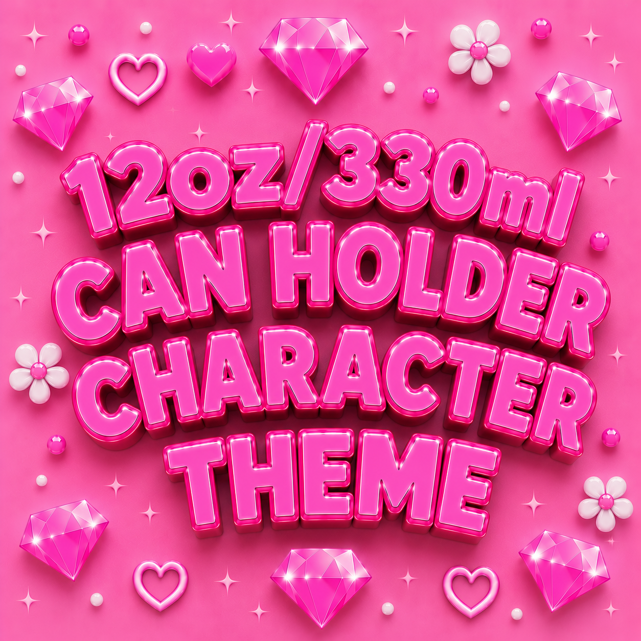 12oz/330ml Can Holder Character Theme