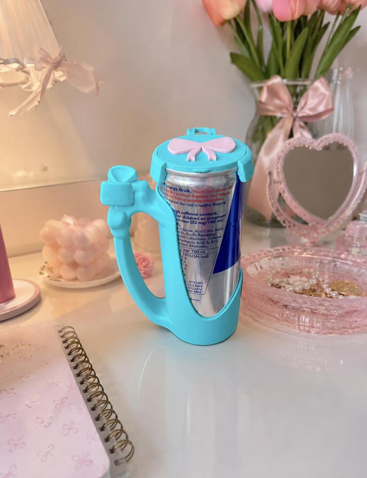 250ml bow can holder with bow lid (DIGITAL FILE NOT PHYSICAL PRODUCT)