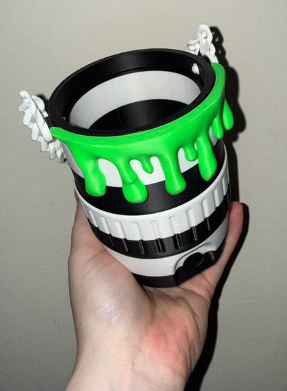 Beetle 330ml can holder with slime drip & 2 size chain handles (DIGITAL FILE ONLY)