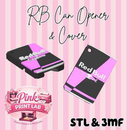 3d Can Opener/Cover Stl & 3mf Files