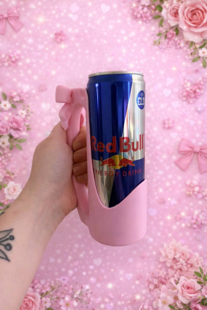 Coquette bow 355ml can holder LID SOLD SEPERATLY OR THERE IS A BUNDLE (STL FILES NOT A PHYSICAL PRODUCT)